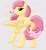 Size: 1024x1121 | Tagged: safe, artist:serpintene, derpibooru import, dizzy twister, orange swirl, alternate hairstyle, gray background, missing cutie mark, simple background