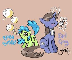 Size: 700x583 | Tagged: safe, artist:yamino, oc, oc only, pony, bubble