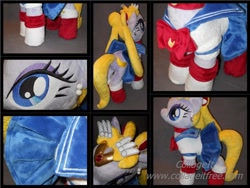 Size: 800x600 | Tagged: safe, artist:mlpt-fan, clothes, crossover, dress, irl, photo, plushie, ponified, sailor moon