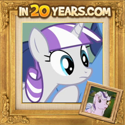 Size: 361x361 | Tagged: safe, twilight, twilight velvet, g1, in 20 years, meme