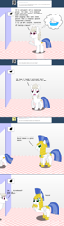 Size: 1000x3525 | Tagged: safe, artist:hakar-kerarmor, oc, oc:arrowhead, oc:nors, ask, ask four inept guardponies, royal guard, rule 63, tumblr