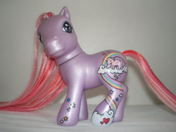 Size: 900x675 | Tagged: safe, artist:missgriss, oc, oc:arena pony, g3, custom, irl, mlp arena, photo, toy