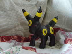 Size: 900x675 | Tagged: safe, artist:wintersparkle, g3, custom, irl, photo, ponified, toy, umbreon