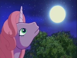 Size: 640x480 | Tagged: safe, screencap, cheerilee (g3), unicorn, g3, the runaway rainbow, moon