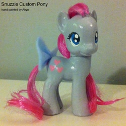 Size: 1280x1280 | Tagged: safe, artist:airyu, snuzzle, g1, custom, irl, photo, solo, toy