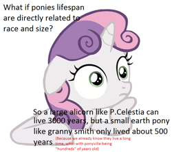 Size: 949x841 | Tagged: safe, sweetie belle, pony, unicorn, female, filly, maybe, meme, thinking sweetie belle, white coat