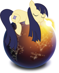 Size: 794x987 | Tagged: safe, artist:tollaner, aurora borealis, browser ponies, bugged, globe, internet, internet browser, mozilla, patch, ponified, sleeping, world