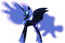 Size: 6900x4610 | Tagged: safe, artist:90sigma, nightmare moon, absurd resolution, simple background, solo, transparent background, vector