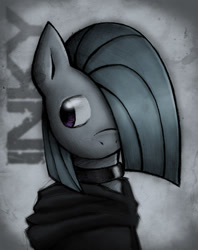 Size: 900x1134 | Tagged: safe, artist:lonelycross, marble pie, earth pony, pony, female, lonely inky, mare, solo