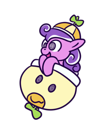 Size: 578x674 | Tagged: source needed, safe, artist:nidote-the-nidoran, screwball, crossover, koopa clown car, nintendo, super mario bros., super mario world