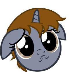 Size: 800x836 | Tagged: safe, artist:slowlearner46, oc, oc only, oc:littlepip, pony, unicorn, fallout equestria, bust, fallout, fanfic, fanfic art, female, floppy ears, horn, mare, portrait, pouting, simple background, solo, transparent background