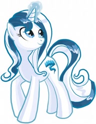 Size: 247x320 | Tagged: safe, oc, oc only, oc:aurora, oc:aurora (crystal fair con), pony, unicorn, crystal fair con, mascot, solo