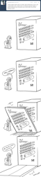 Size: 800x3417 | Tagged: safe, artist:docwario, oc, oc only, oc:pia ikea, ask, ask pia ikea, comic, monochrome, solo, tumblr