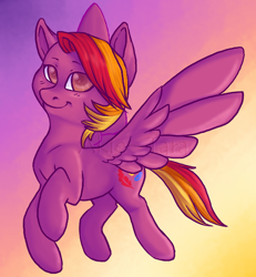 Size: 550x594 | Tagged: dead source, safe, artist:akie-tara, feathermay, pony, solo