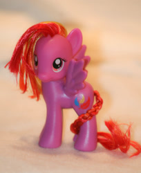 Size: 2592x3172 | Tagged: safe, artist:haruka10oh, feathermay, pony, brushable, irl, official, photo, solo, toy