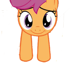 Size: 285x262 | Tagged: safe, edit, edited screencap, screencap, scootaloo, pony, bad cropping, cute, cutealoo, solo