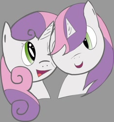 Size: 530x564 | Tagged: safe, artist:blades2012, silver bell, sweetie belle, rule 63, self ponidox