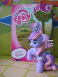 Size: 480x640 | Tagged: safe, artist:twilightberry, daisy dreams, pony, collector card, irl, official, photo, solo, toy