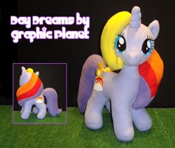 Size: 890x750 | Tagged: safe, artist:nadiagraphicplanet, rainbow flash, irl, photo, plushie, solo