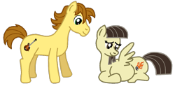 Size: 965x476 | Tagged: safe, wild fire, oc, oc:mandopony, pregnant, shipping, sibsy