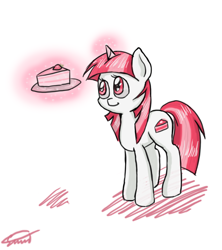 Size: 800x900 | Tagged: safe, artist:silbersternenlicht, pony, mane, pudding pie, solo