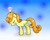 Size: 2600x2100 | Tagged: safe, artist:spice5400, carrot top, golden harvest, earth pony, pony, female, mare, milkshake, solo