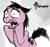 Size: 474x442 | Tagged: safe, artist:tetrapony, pony, courage the cowardly dog, mane, ponified