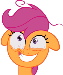 Size: 3137x3724 | Tagged: safe, artist:joemasterpencil, scootaloo, sleepless in ponyville, simple background, solo, tired, transparent background, vector