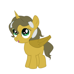 Size: 500x500 | Tagged: safe, artist:slanderxoxo, oc, oc only, griffon, hybrid