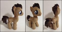 Size: 1154x591 | Tagged: safe, artist:serenity-sama, doctor whooves, irl, photo, plushie, solo