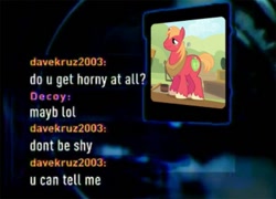 Size: 721x520 | Tagged: safe, big macintosh, earth pony, pony, chris hansen, male, stallion, to catch a predator