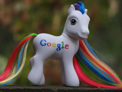 Size: 700x525 | Tagged: safe, artist:kaikaku, pony, g3, custom, google, irl, photo, toy