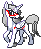 Size: 41x49 | Tagged: safe, artist:bananamantis, artist:chibiteretsu, alicorn, pony, amaterasu, icon, okami, pixel art, ponified