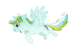 Size: 900x675 | Tagged: safe, artist:loryska, oc, oc only, alicorn, pony, alicorn oc, flying, simple background, solo, transparent background