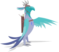 Size: 2600x2283 | Tagged: dead source, safe, artist:jittery-the-dragon, oc, oc only, oc:carinae, phoenix, mercenary, simple background, solo, transparent background