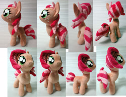 Size: 2589x2000 | Tagged: safe, artist:rens-twin, babs seed, pony, covering, irl, photo, plushie, solo