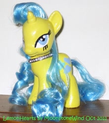 Size: 439x500 | Tagged: safe, artist:moonstonewind, lemon hearts, pony, brushable, custom, irl, photo, toy