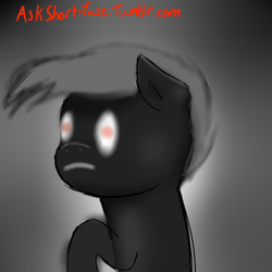 Size: 500x500 | Tagged: safe, artist:short-fuse, derpibooru import, 30 minute art challenge, darkness, ponified