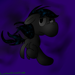 Size: 500x500 | Tagged: safe, artist:tcgraham93, derpibooru import, 30 minute art challenge, darkness, ponified