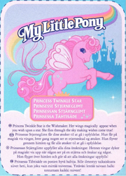 Size: 571x791 | Tagged: safe, pegasus, pony, g2, castle, danish, finnish, norwegian, official art, princess twinkle star, swedish