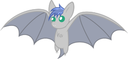 Size: 900x417 | Tagged: safe, artist:silverrainclouds, oc, oc only, bat, animal, recolor, simple background, solo, transparent background, vector