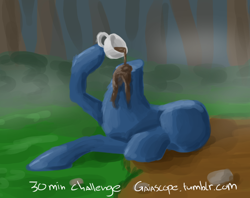 Size: 1280x1012 | Tagged: safe, artist:gaiascope, the headless horse (character), headless horse, 30 minute art challenge, coffee, headless