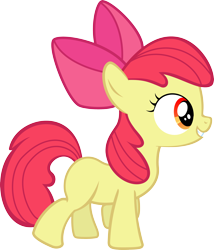 Size: 3072x3581 | Tagged: safe, artist:sunran80, apple bloom, simple background, solo, transparent background, vector