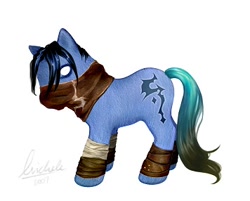 Size: 356x286 | Tagged: safe, artist:darcyred, custom, legacy of kain, ponified, raziel