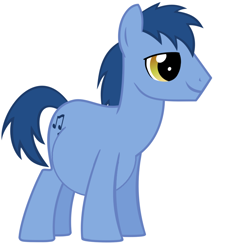 Size: 824x916 | Tagged: safe, blues, noteworthy, earth pony, pony, male, male pregnancy, pregnant, pregnant edit, show accurate, smiling, solo