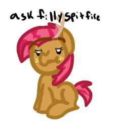 Size: 225x249 | Tagged: safe, artist:martymurray, babs seed, earth pony, 30 minute art challenge, brown coat, female, filly, freckles, solo, two toned mane