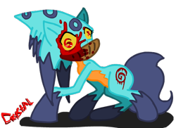 Size: 550x400 | Tagged: safe, artist:sammi-psycho, oc, oc only, pony, crystal