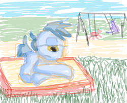 Size: 900x729 | Tagged: safe, artist:the-rose-of-blue, blues, noteworthy, colt, donny swineclop