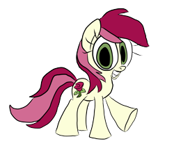 Size: 5816x4874 | Tagged: safe, artist:joeywaggoner, roseluck, earth pony, pony, absurd resolution, female, mare, solo, two toned mane, white coat