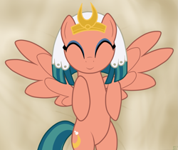 Size: 1215x1022 | Tagged: safe, artist:sutekh94, somnambula, pony, daring done?, cute, eyes closed, solo, somnambetes